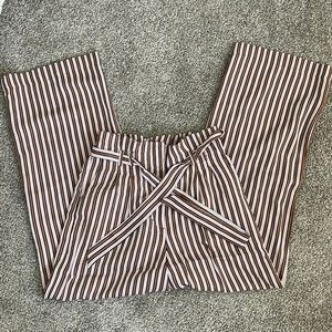 Express High Rise Wide Leg Palazzo Pant-Medium